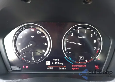 2020 BMW X1 Sdrive28I z USA, uszkodzony, nr VIN WBXJG7C0XL5P43814